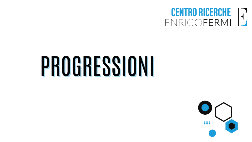 scritta blu progressioni su fondo bianco logo cref